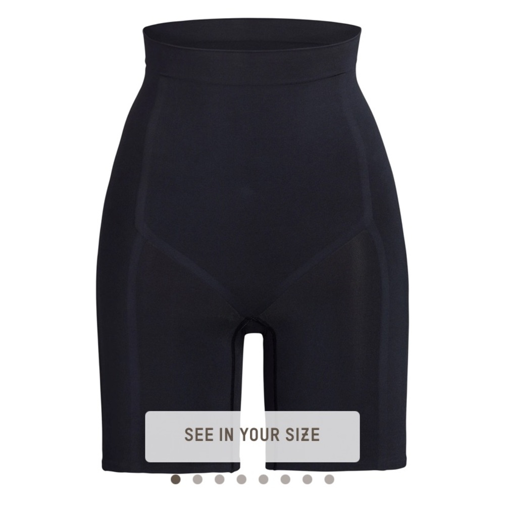 SKIMS HIGH WAISTED BONDED SHORT W. OPEN GUSSET NWT